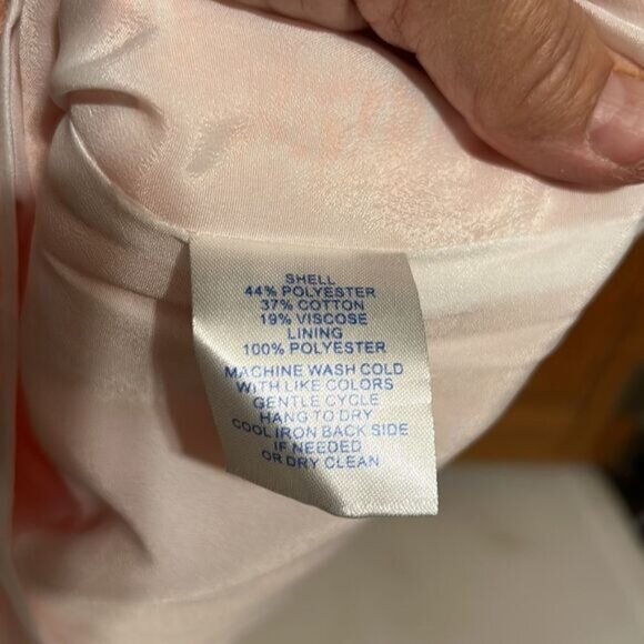 Southern Tide Sleeveless Peach Textured Dress Size 4 - Picture 6 of 8